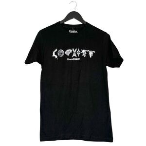 GAME OF THRONES Black House Sigils Tee Shirt HBO Fantasy Graphic Size Small